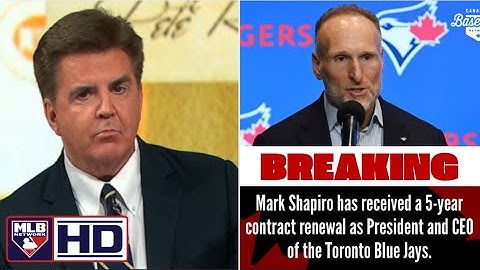 MLB Network | Brian Kenny ANALYSE Blue Jays verlengen contract van President & CEO Mark Shapiro m...