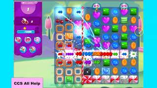 Candy Crush Saga Level 5557 NEW 13 moves NO BOOSTERS Cookie screenshot 4