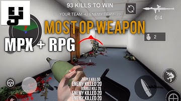 Most OP Weapon | Mpx+ RPG 7V2 Gameplay | Bullet Force