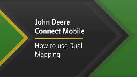 Connect Mobile-Harvesting: How to use Dual Mapping