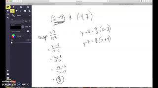 Lines from Two Points (Diagonal Only)