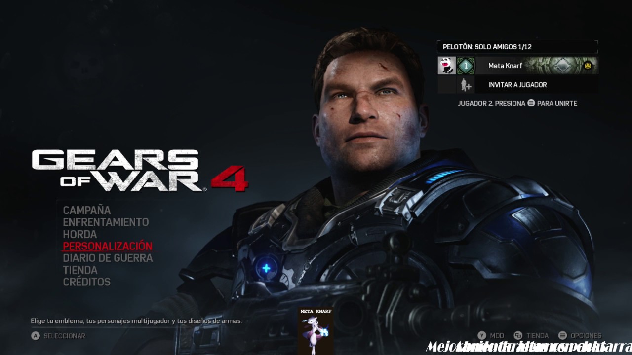 Prestigio 1 + Gary Carmine + Tarjetas Horda Nivel 5 [[Gears Of War 4]]