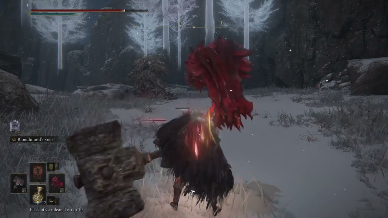 ELDEN RING - Putrid Avatar (CONSECRATED SNOWFIELD) (Solo Boss Fight - Location in Description)