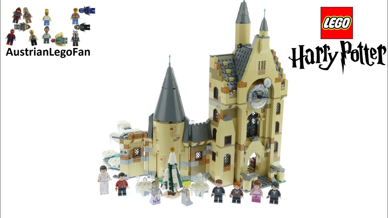 LEGO Harry Potter and The Goblet of Fire Hogwarts Castle Clock Tower 75948  Playset 