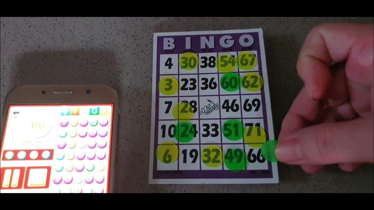 Bingo Block Out Game 010 YouTube