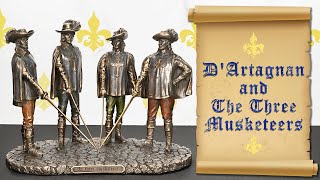 D’Artagnan and Three Musketeers Statue