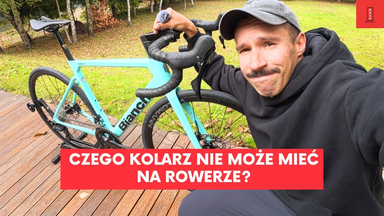 Kultura rowerowa - czego kolarz NIE MOŻE MIEĆ w rowerze?