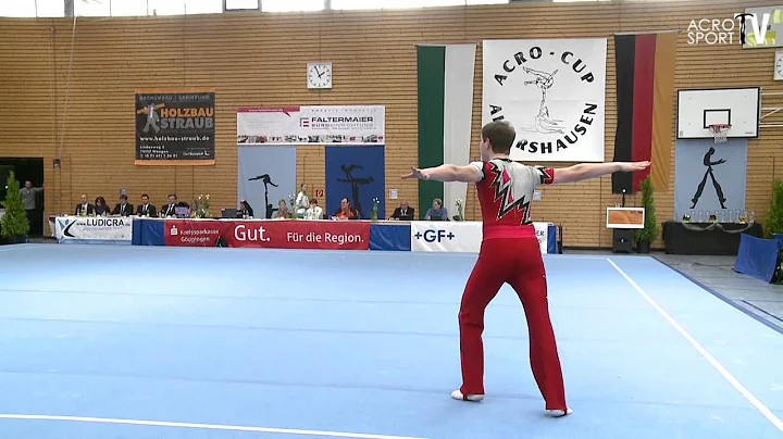 Acro Cup Albershausen 2013 Mens Pair Combined Juni...