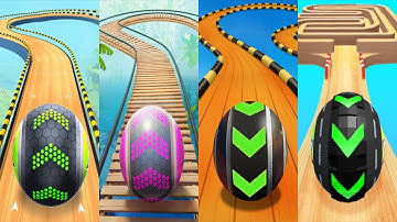 Going Balls Vs Ball Sky Escape, Rollance Adventure, Sky Rolling Ball 3D Speedrun Gameplay Level 537