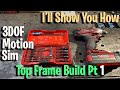 DIY 3DOF Motion Simulator Platform Top Frame Build Pt 1