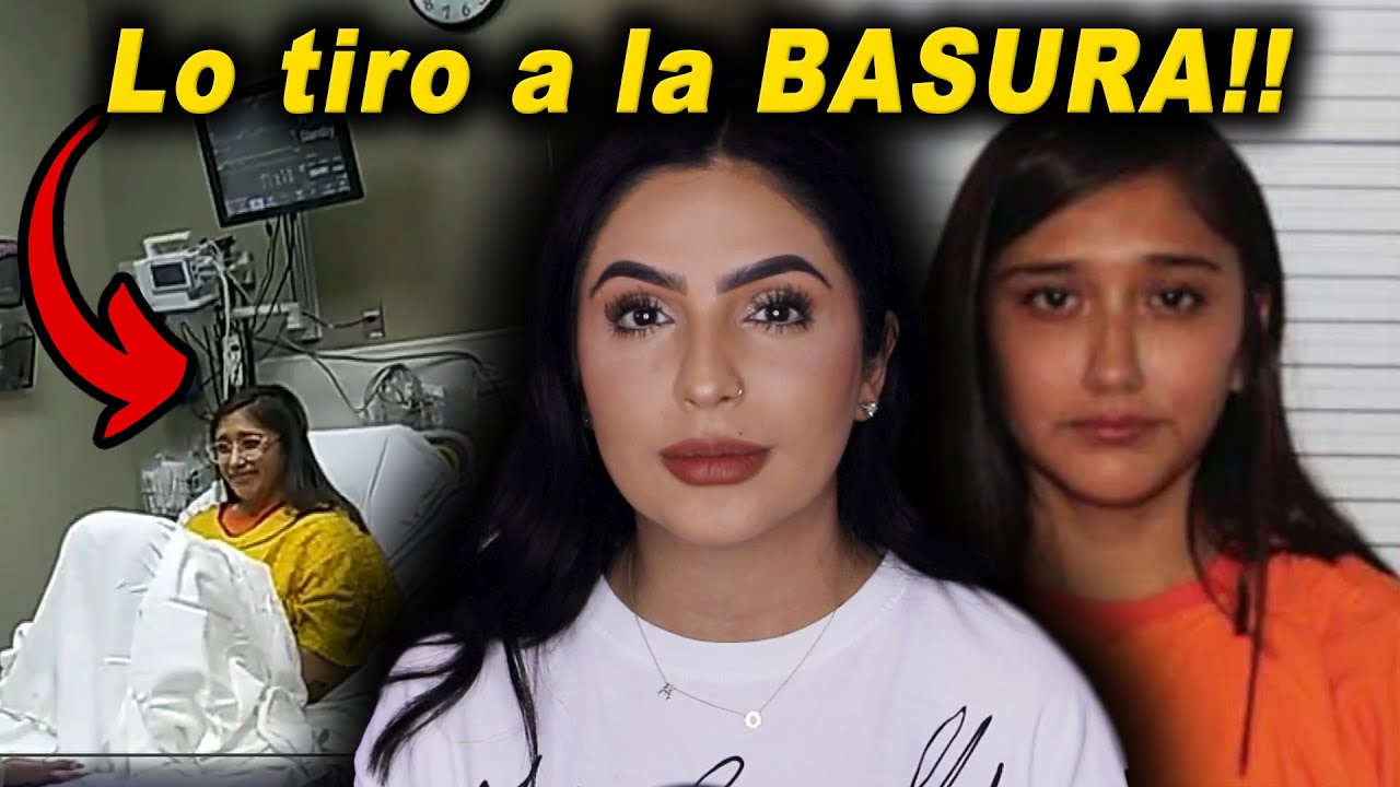 Tiró a su BEBÉ en un BOTE de BASURA ¿Sabía que estaba embarazada? EL