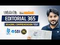 Editorial 365 | 15 Feb 2026 | Reading Comprehension Test | Editorial by Vishal Sir