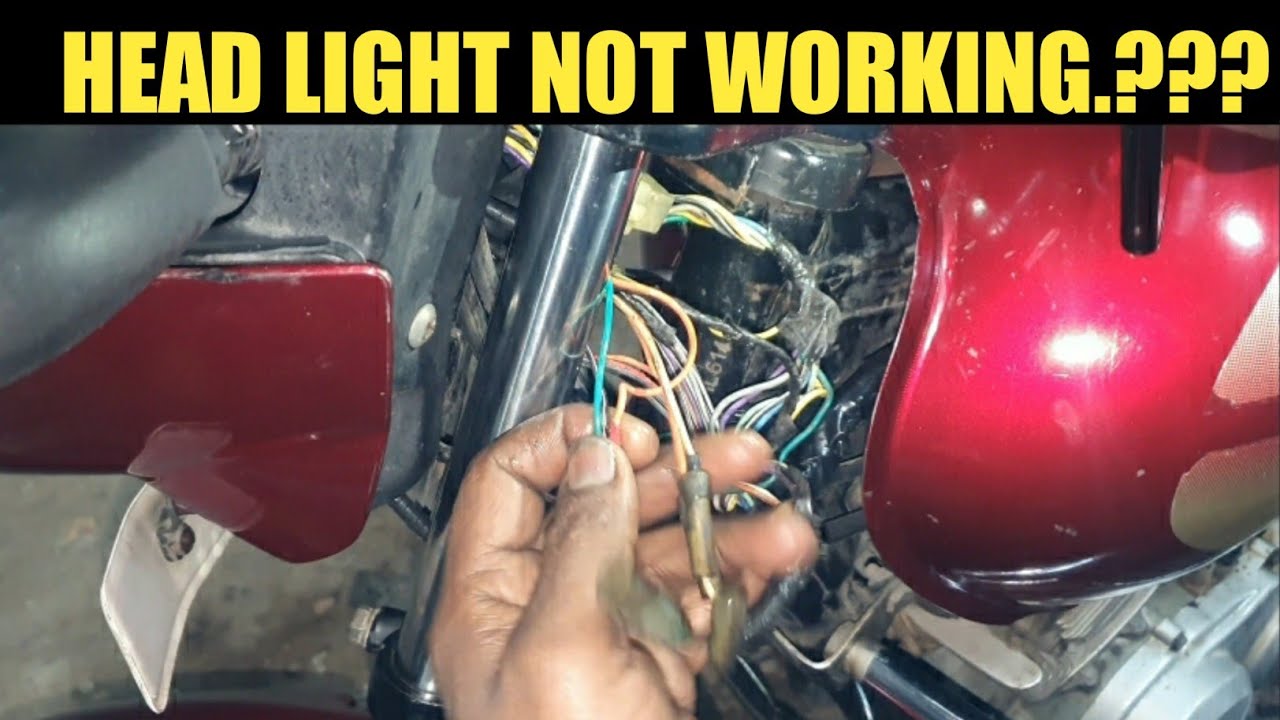 Headlight Problem in Bike and SolutionBike dim headlight problem