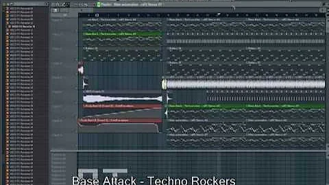 Fl Studio: Base Attack - Techno Rockers [DreamTunze Remix] (Hands Up) [DEMO]