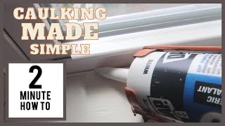 Caulking A WindowHow To Silicone Around A WindowHow To Caulk Around A Window Simple & Easy