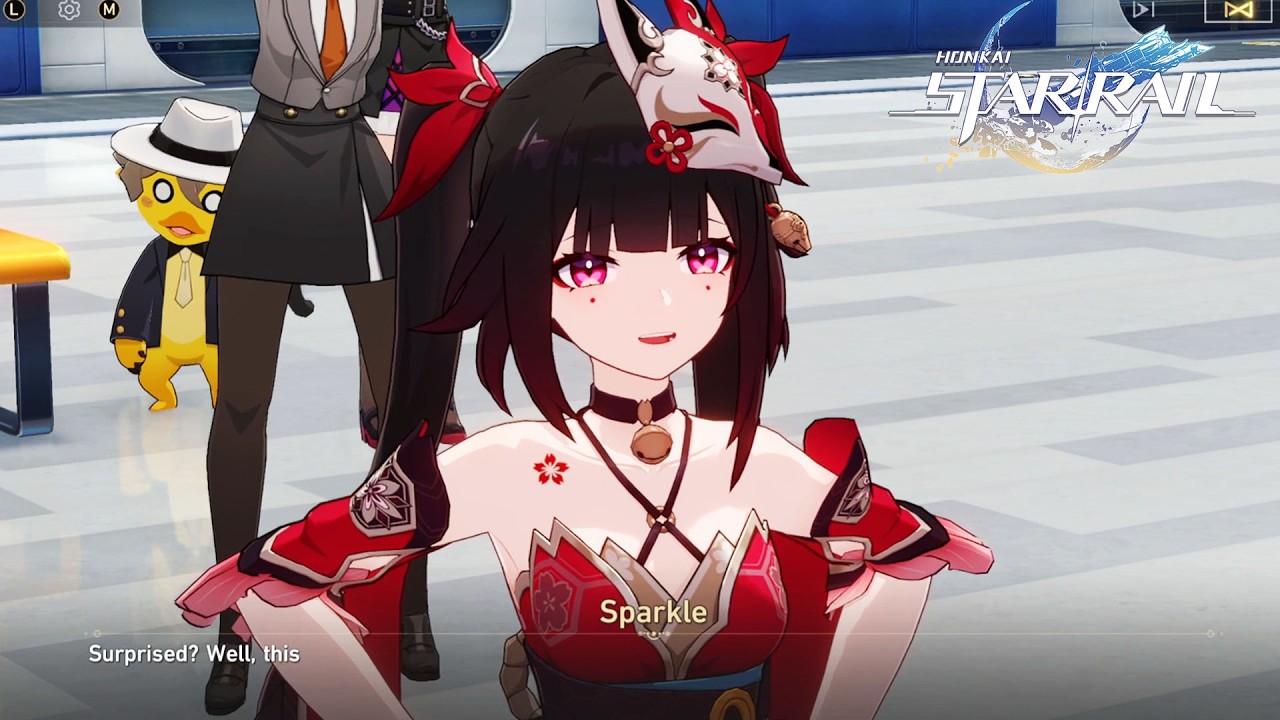 Sparkle Disguises as Zandar and Trolls Trailblazer (Cutscene) | Honkai Star Rail 4.0