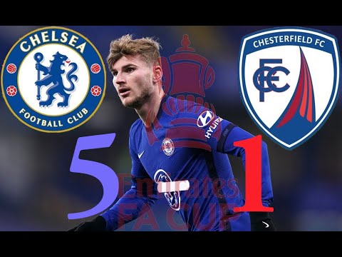 Chelsea FC vs Chesterfield: Emirates F-A Cup 3rd Round Highlights and All Goals