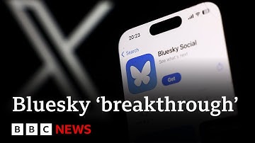 Will Bluesky be able to rival X or Twitter? | BBC News