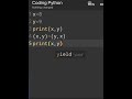 keep practicing, and improve your coding every day. 💻🚀#python #coding #programming #learnpython