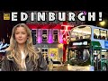 🏴󠁧󠁢󠁳󠁣󠁴󠁿 Edinburgh, Scotland: Explore the stunning Princes Street in 4k Night Walk !