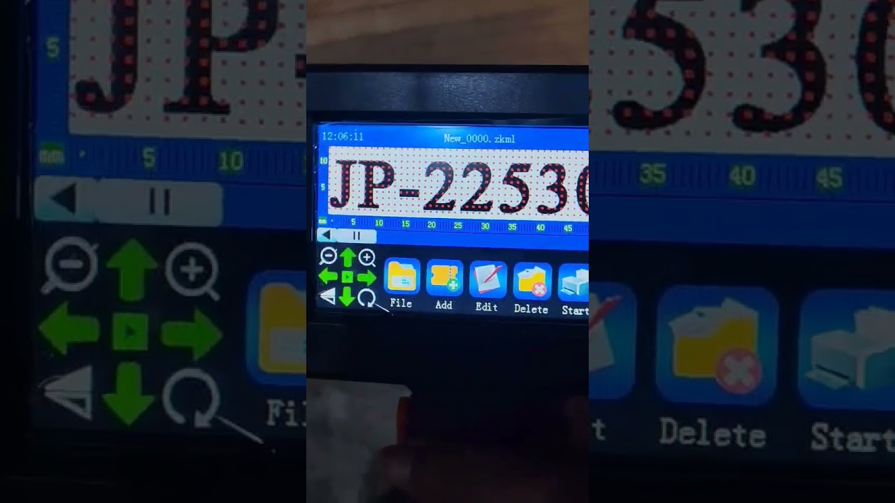 🖨️ เครื่องพิมพ์มือถือ TIJ พิมพ์บนไม้ทำอย่างไร?  #minijet