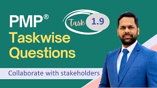 PMP® Exam Practice questions with Explanations | Task 1.9 Collaborate with Stakeholders | PMP® Exam by Edzest Education Services 187 views 1 day ago 32 minutes