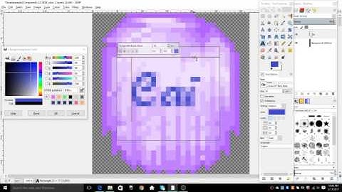 How To Add Names On Graal Heads Using Gimp