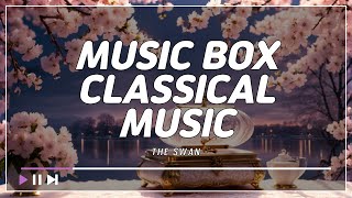 Classical Music Box Serenade: 'The Swan' - A Lullaby for Deep Sleep and Relaxation