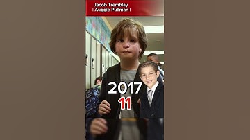 Wonder 2017 vs 2025 #wonder #jacobtremblay #juliaroberts #owenwilson #movie #shorts #thenandnow