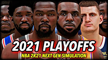 I Simulated The 2021 NBA PLAYOFFS on NBA 2K21 Next Gen... let’s see how accurate this is.