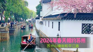 2024年春天相约苏州--苏州平江路和山塘街