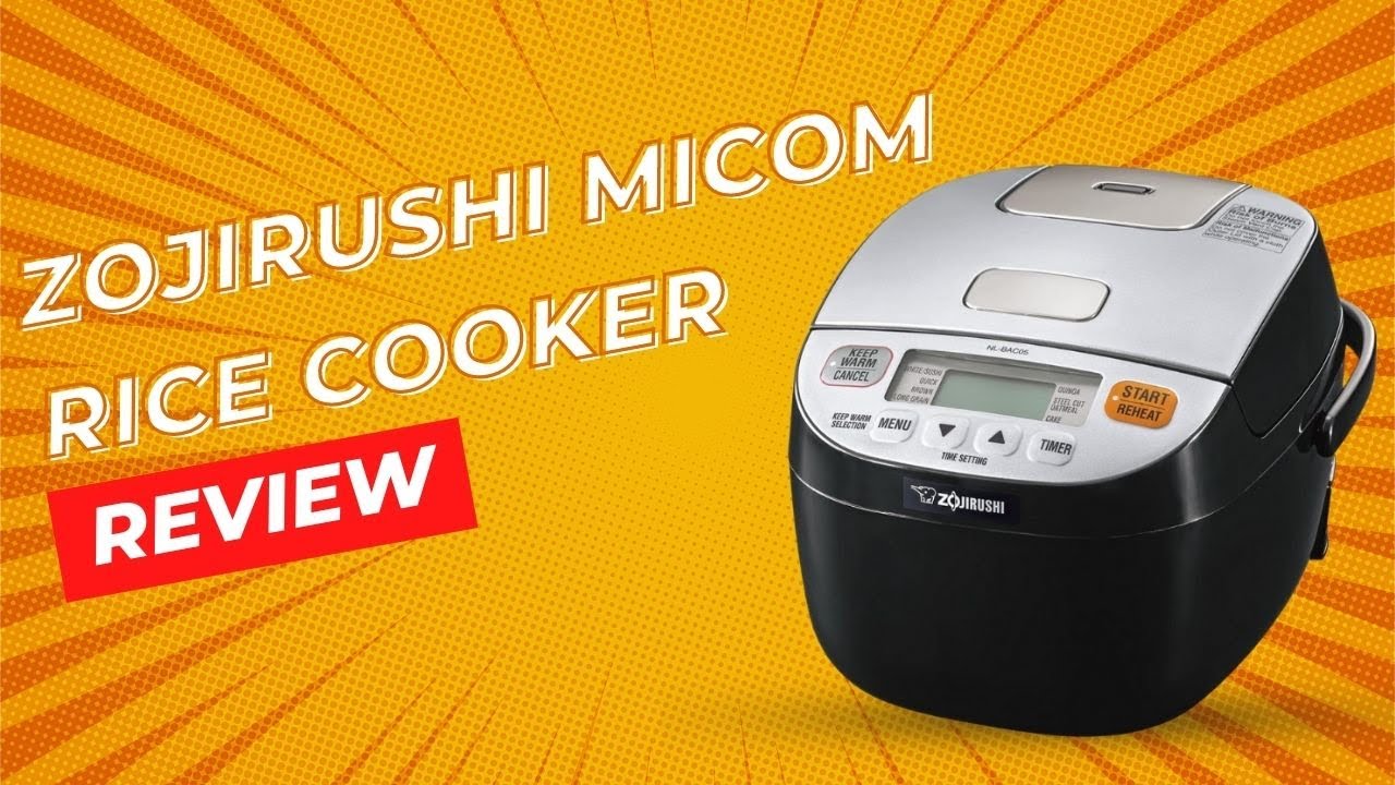 Zojirushi NLBAC05SB Rice Cooker Review YouTube