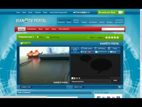 VianoTV Portal - How to broadcast with Adobe Flash Media Live Encoder