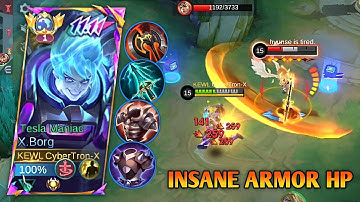 X.BORG HIGH ARMOR HP BUILD OM FREYA TEGEN TE GAAN IN EXP LANE!! | X.BORG BESTE BUILD 2025 | MLBB