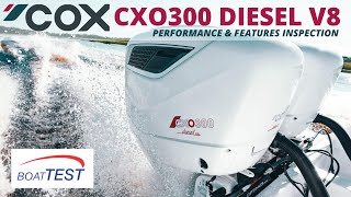 COX CXO300 Diesel Outboard 2023 Performance & Features Inspection by BoatTEST