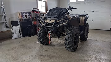 2023 Can Am outlander 850 xmr walk around