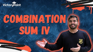 Combination Sum IV Problem | Detailed Explanation and Code (Java ) | LeetCode 377