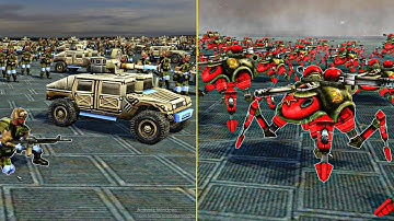 USA Rangers +Humvee VS Soviet KDB-5 Sickle - RA 3 Arena Ep.42