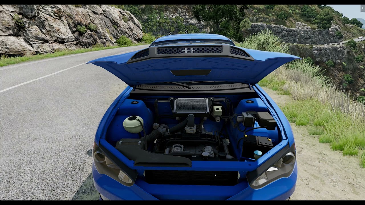 BeamNG drive Hirochi Sunburst RS