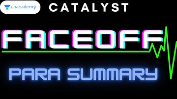 eMbark the FACEOFF with Abhilasha Swarup | PARA SUMMARY | LIVE on Unacademy CATalyst |CAT 2020