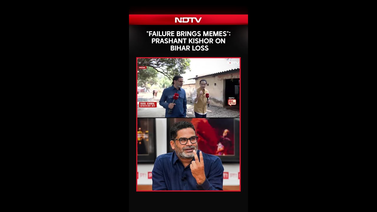 'If Sachin Can Be Trolled, Why Not Me?: Prashant Kishor On Becoming A Meme After Bihar Loss
