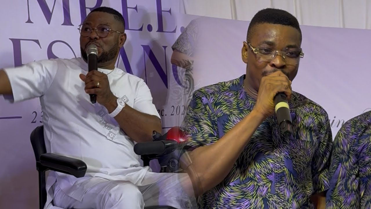 SEE WHAT MADE WOLI AGBA SING FOR YINKA AYEFELE FOR THE FIRST TIME AT DEXTERITY DAD BURIAL