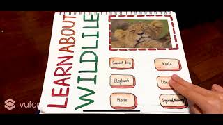 Interactive Learning Material | Vuforia Virtual Button Test | Made with Unity