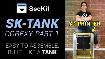 SecKit SK-Tank coreXY build pt 1 - Frame & motion system