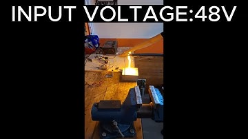 Big arcs from a small flyback transformer, drive by a ZVS driver.