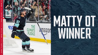 Matty Beniers Scores 7 Seconds into Overtime!