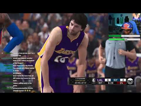 NBA 2K Legends League: '12 Knicks vs Lakers