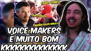 (QUE ISSO KKKK) REAGINDO a Paródia Trailer Homem Aranha 3 - MANDA SALVE! | REACT | NaiReact