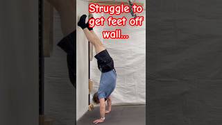 Why can’t I hold free handstand? #calisthenics #handstandprogress