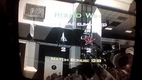 trickshot mw3 that my friend did